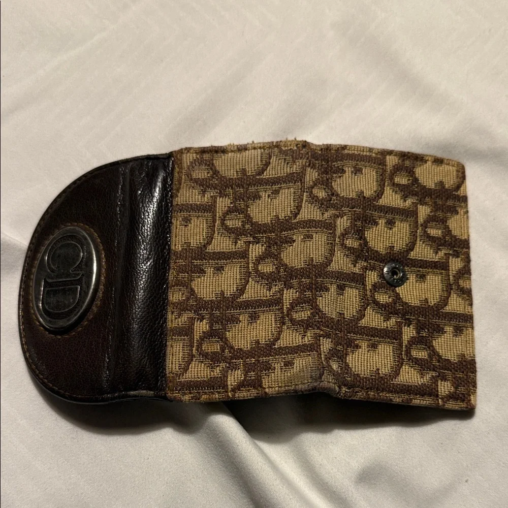 Dior vintage monogram keychain